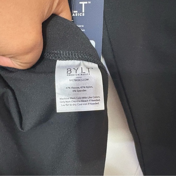 BYLT Elite Fairway Pullover Jacket Stretch Performance Mens Black Golf SZ L NEW - Picture 9 of 10